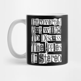 Introverted & Music - The Apples In Stereo Mug